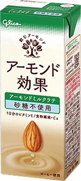 アーモンド効果®アーモンドミルクラテ砂糖不使用 200ml