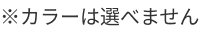 ※カラーは選べません