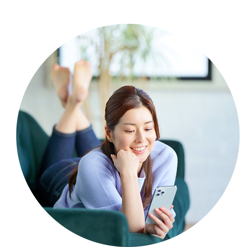 家でのリラックスタイム