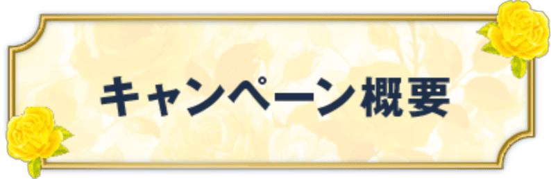 キャンペーン概要
