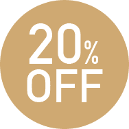 20％OFF