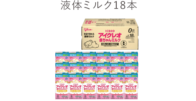 液体ミルク18本×2セット