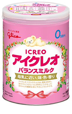 ICREO アイクレオ バランスミルク パッケージ