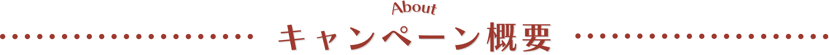 キャンペーン概要