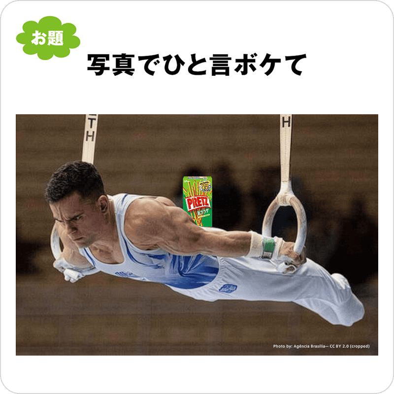 写真でひと言ボケて