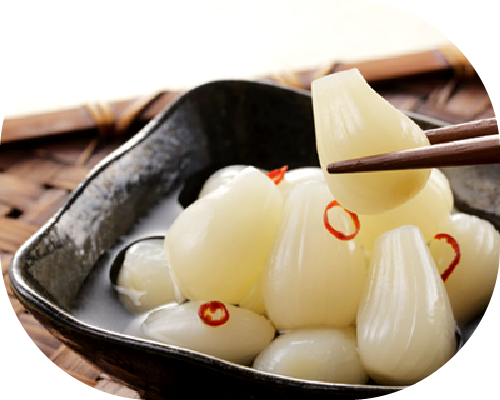 らっきょうの漬物
