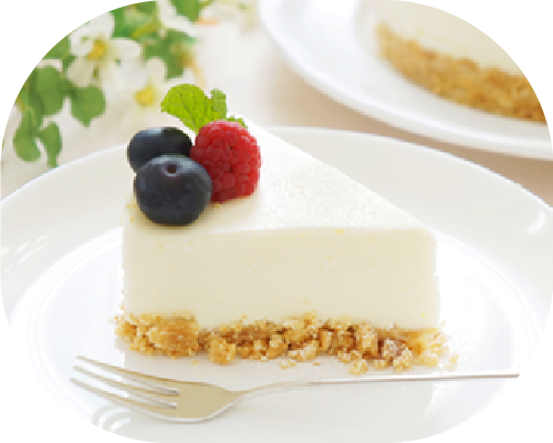 レアチーズケーキ